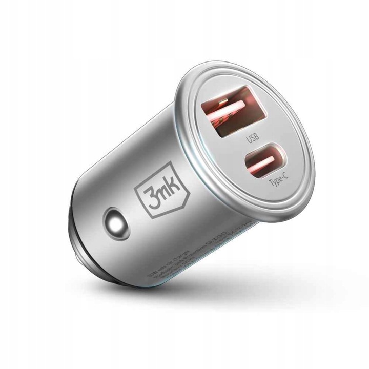 ŁADOWARKA SAMOCHODOWA 3MK HYPER CAR CHARGER 30W