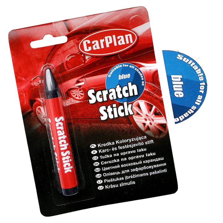 CarPlan ZESTAW na rysy NIEBIESKI