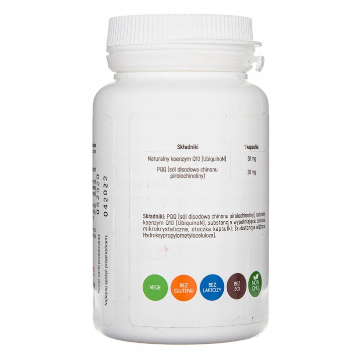 Aliness PQQ MGCPQQ 20 mg koenzym Q10 50 mg 60 kaps