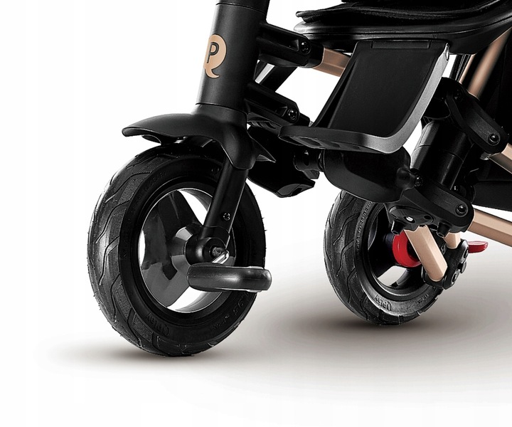 ROWEREK TRÓJKOŁOWY WIELOFUNKCYJNY QPLAY NOVA+ RUBBER GOLDEN MILLY MALLY