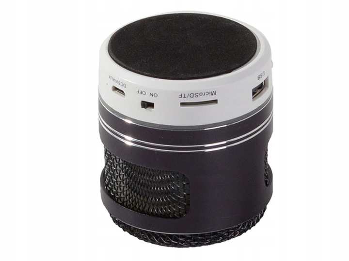 GŁOŚNIK BLUETOOTH MINI BEZPRZEWODOWY MP3 RADIO FM PRZENOŚNY USB microSD