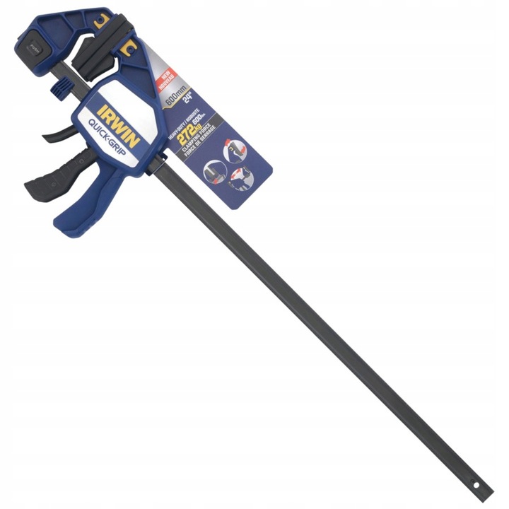 IRWIN Ścisk stolarski jednoręczny 600mm QUICK-GRIP