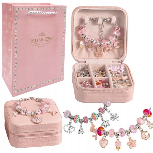 ZESTAW DO ROBIENIA BRANSOLETEK NASZYJNIKÓW PREZENT