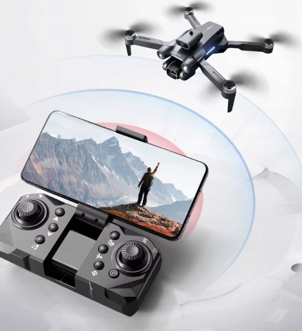 Dron Z Kamerą Profesjonalny Zdalnie Sterowany Z Unikaniem Przeszkód Walizka