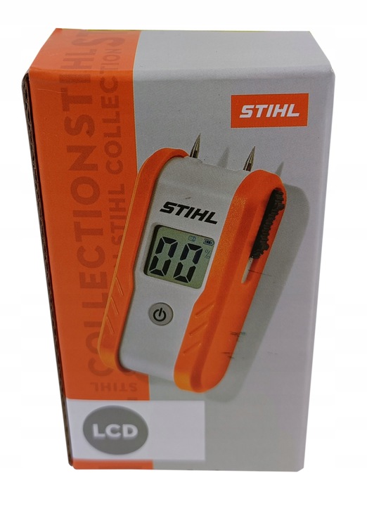 Bezinwazyjny wilgotnościomierz do drewna i betonu Stihl 6-42 % LCD