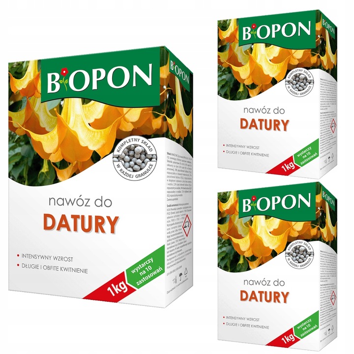 Nawóz Do Datury Bopon BiOPON Nawóz Granulowany Wieloskładnikowy Datura 3 kg