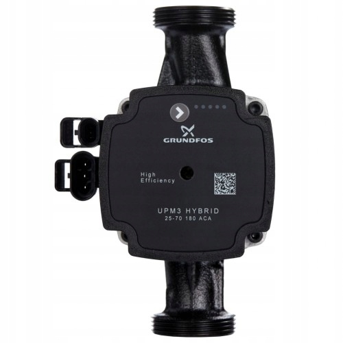 POMPA OBIEGOWA ELEKTRONICZNA ENERGOOSZCZĘDNA GRUNDFOS UPM3 25-70/180 ZESTAW