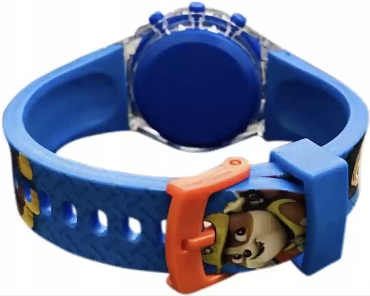 zegarek dziecięcy chłopięcy PSI PATROL dla chłopca dzieci LED chase ŚWIATŁO