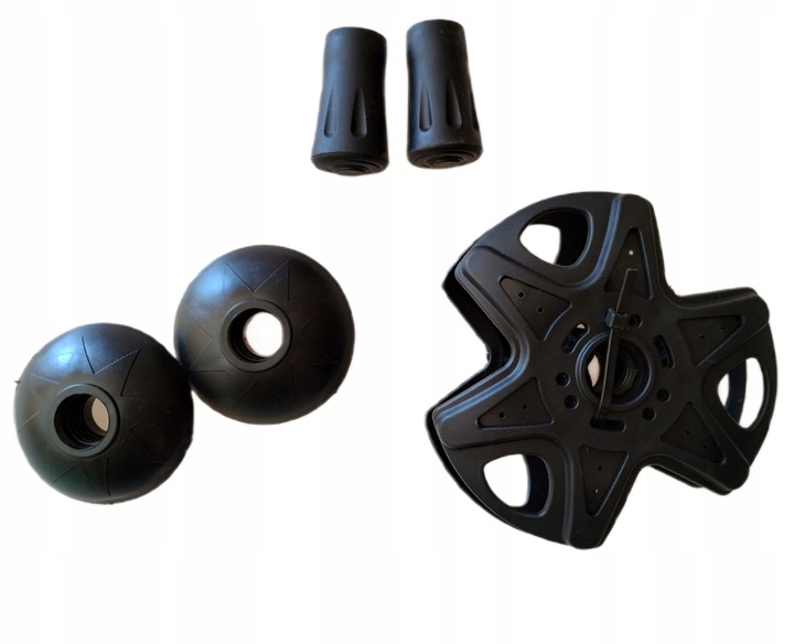 KIJKI DO NORDIC WALKING KIJE TREKKINGOWE DLA DZIECI SKŁADANE REGULOWANE x2