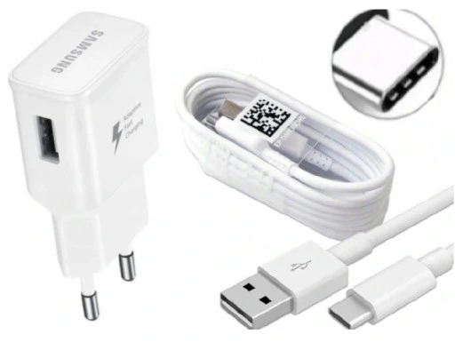 ORYGINALNA ŁADOWARKA SAMSUNG FAST CHARGE EP-TA200W + KABEL C DG970BWE