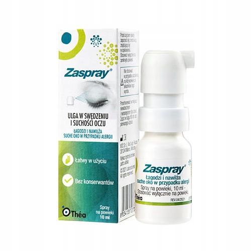ZASPRAY spray na powieki, 10ml