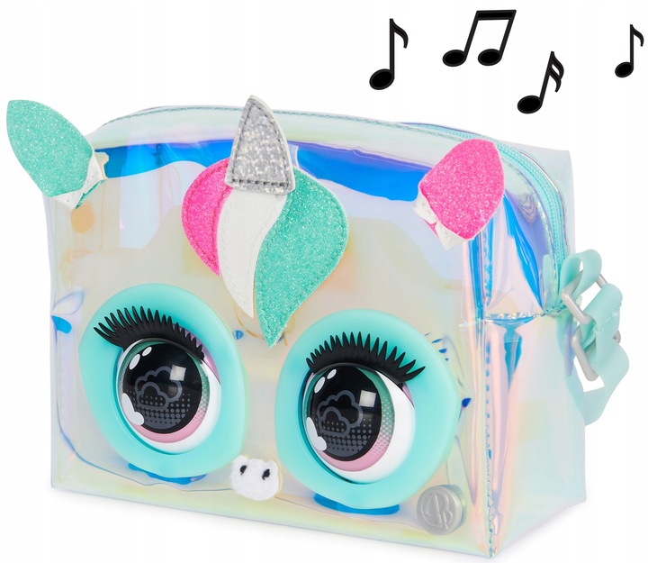 PURSE PETS Y2K CORN JEDNOROŻEC TOREBKA INTERAKTYWNA Z OCZAMI I DŹWIĘKIEM