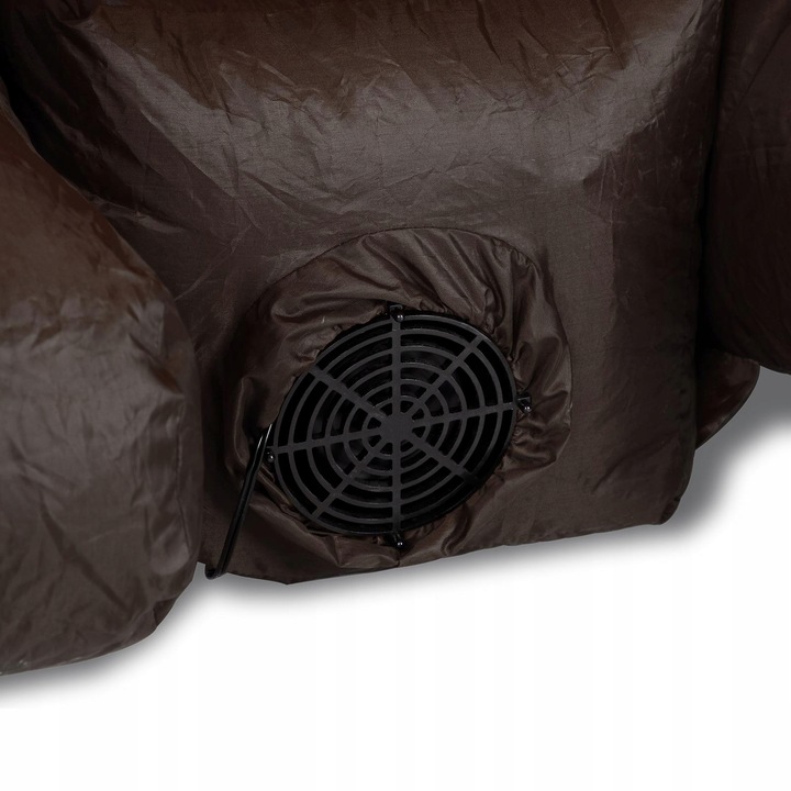 Mikołaj Dmuchany Dekoracja Świąteczna LED 240cm