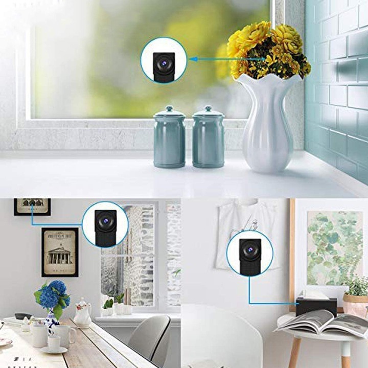 MINI UKRYTA KAMERA SZPIEGOWSKA WIFI NA ŻYWO FULLHD