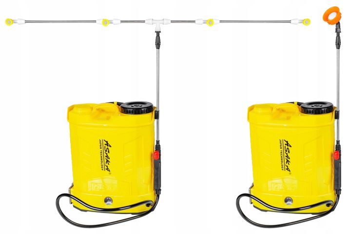 OPRYSKIWACZ AKUMULATOROWY LI-ION plecakowy 12L ciśnieniowy LANCE dysze