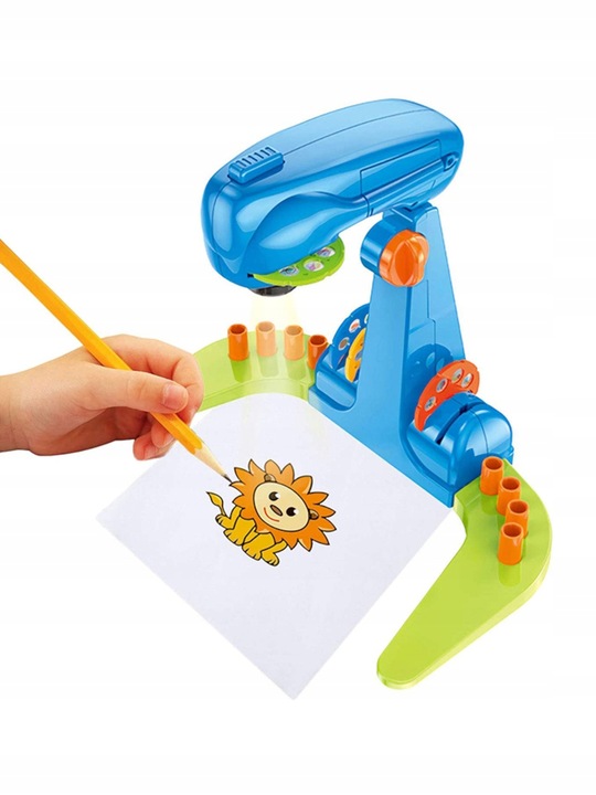 PROJEKTOR RZUTNIK DO RYSOWANIA LAMPKA 32 SLAJDY