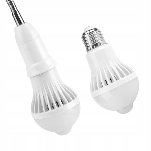 Żarówka LED E27 5W z czujnikiem ruchu i zmierzch