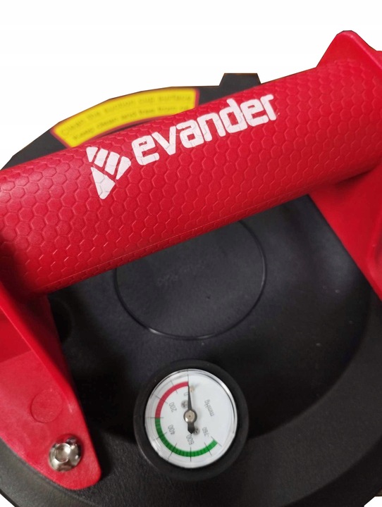 UCHWYT PRZYSSAWKA PRÓŻNIOWA DO PŁYTEK SZYB GLAZURY GRESU POMPKA MANOMETR