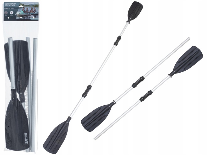 lekkie wytrzymałe WIOSŁA do pontonu 2w1 145 cm 2 możliwości ustawienia