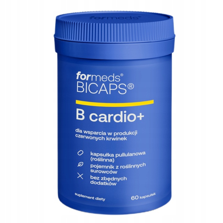 FORMEDS BICAPS B CARDIO WITAMINA B6 60k KRĄŻENIE
