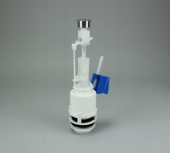 ZAWÓR SPUSTOWY DO SPŁUCZKI WC DWUFUNKCYJNY 3/6 + PRZYCISK - UNIWERSALNY