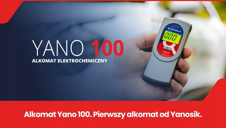 Alkomat elektrochemiczny YANO 100 od Yanosika