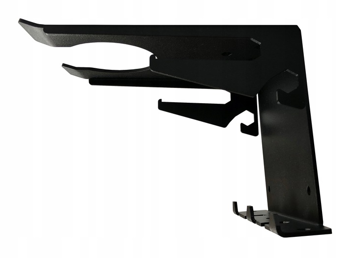 Wieszak uchwyt na kosę kosiarkę spalinową GRUBY MOCNY z haczykami otworami