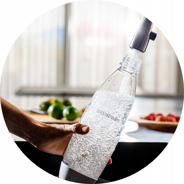Zestaw SodaStream 2 butelki Fuse Białe + Cylinder