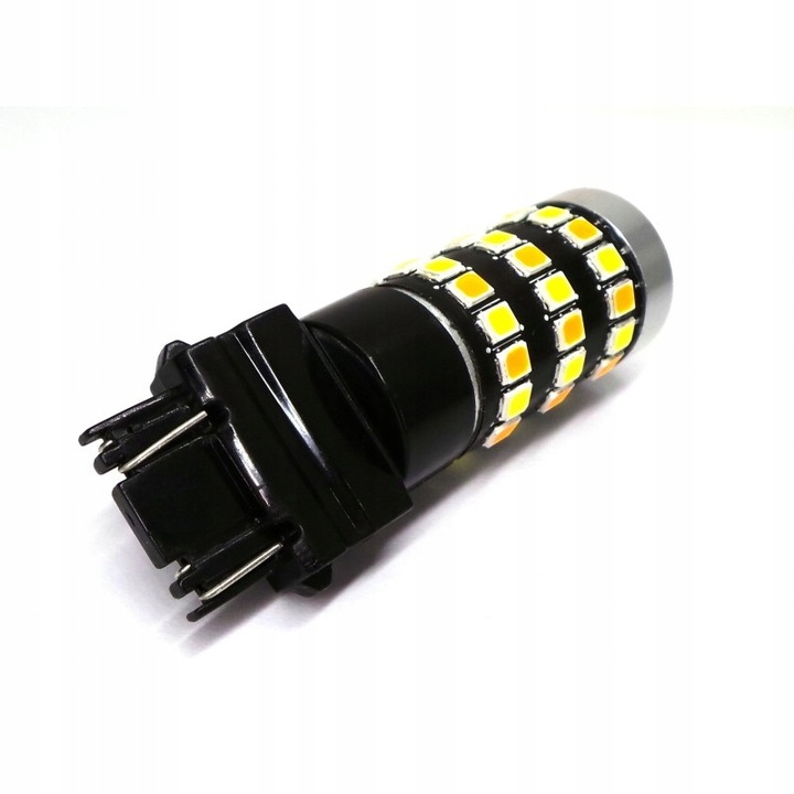 P27/7W LED 3157 12V CANBUS biało-pomarańczowa