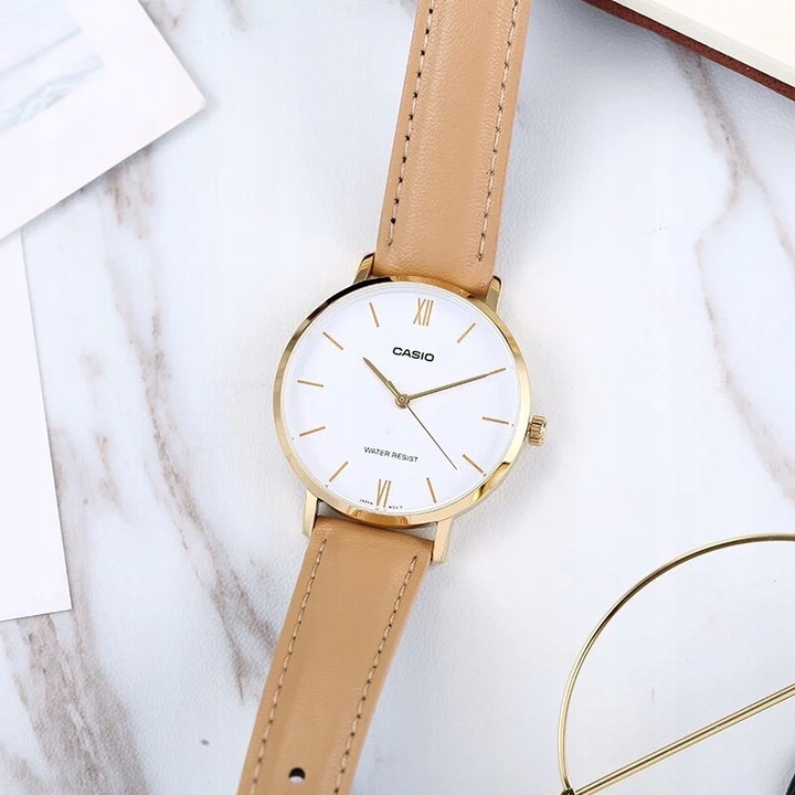 ZEGAREK DAMSKI CASIO LTP-VT01GL-7B + BOX +GRAWER