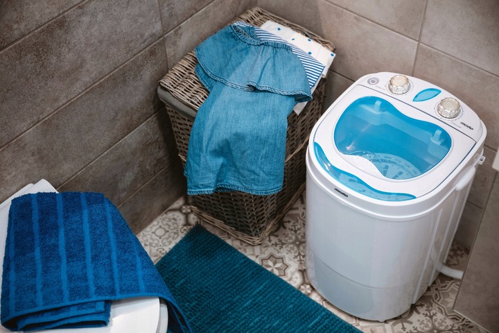 Mesko Pralka Turystyczna Przenośna Wirnikowa z Wirówką MS 8053