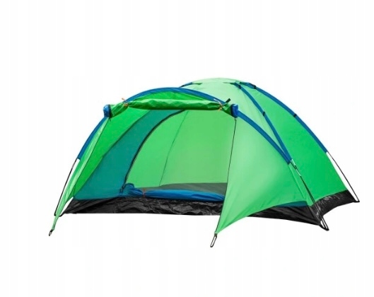 Namiot Turystyczny Kempingowy Duży 6-osobowy Praktyczny Igloo 240x290cm