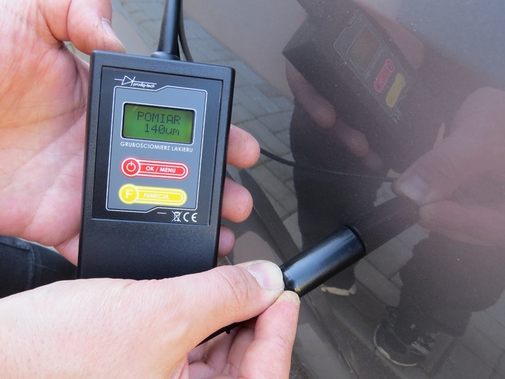 MIERNIK GRUBOŚCI LAKIERU TESTER CZUJNIK GL-1s