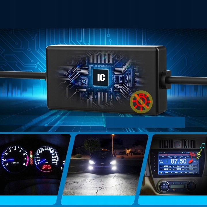 ŻARÓWKI LED H7 30000lm RETRIFY S&D PROJECTOR 100% IDEALNE ODCIĘCIE SOCZEWKA