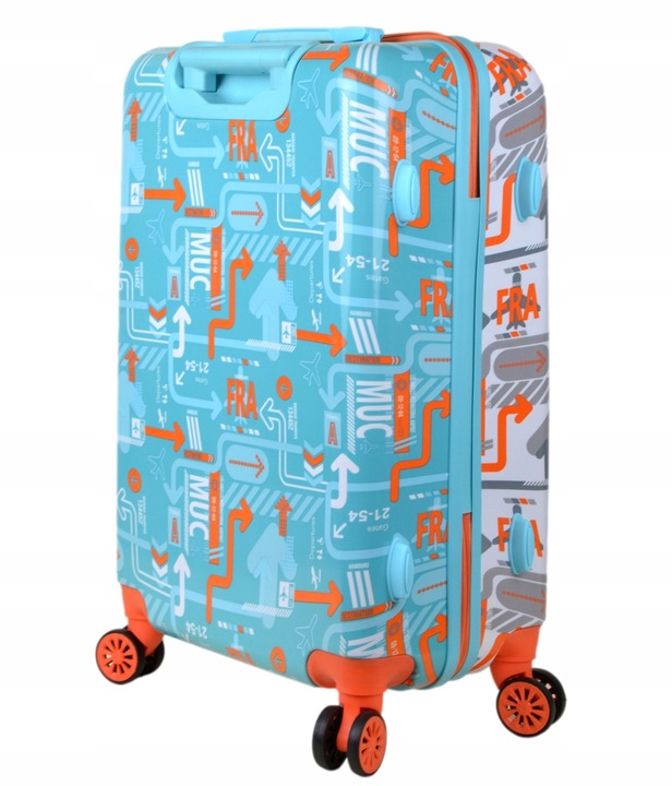 Średnia walizka na kółkach SUNBAG Fly360 Dual Color