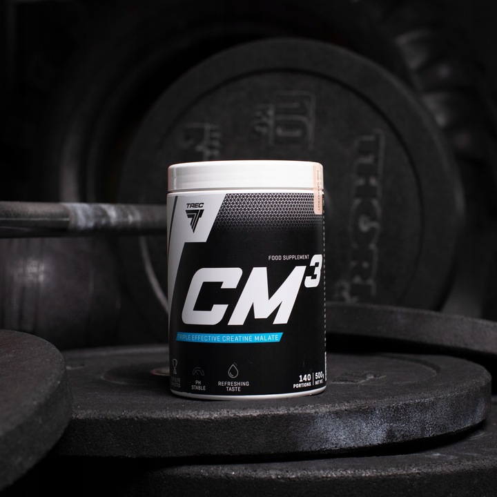 Kreatyna Trec CM3 powder 500g Pomarańcza