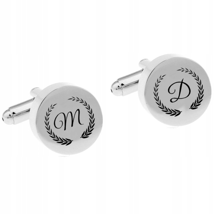 Spinki do mankietów TWÓJ TEKST TWOJA GRAFIKA ślub