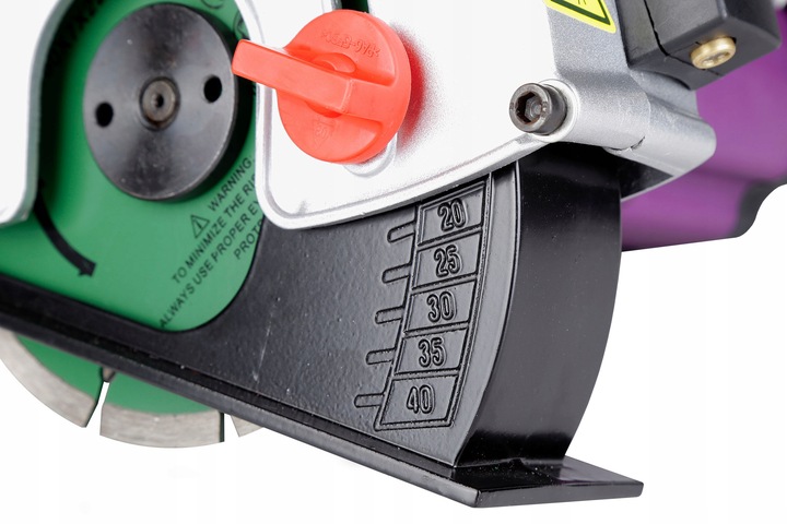 BRUZDOWNICA ELEKTRYCZNA DO BETONU FREZARKA ZESTAW NARZEDZIA TARCZE 3100 W