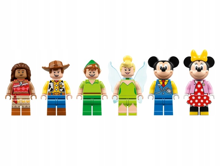 LEGO DISNEY PLUS POCIĄG CIUCHCIA BAJKI MYSZKA MIKI TOY STORY ZESTAW XXL