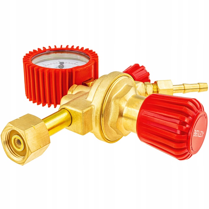 REDUKTOR BUTLOWY PROPAN BUTAN LPG MANOMETR ZAWÓR