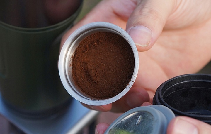 Przenośny Ekspres Do Kawy Hibrew H4b Gn Z Akumulatorem 3w1 15bar 60ml Etui