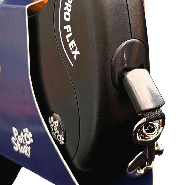 PRO FLEX Smycz AUTOMATYCZNA TAŚMA dla DUŻEGO PSA do 50kg 5m L