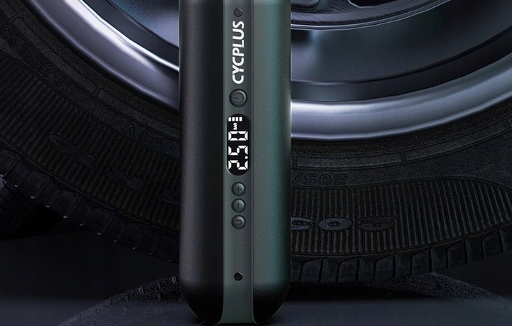 Cycplus Elektryczna Pompka Do Piłek Opon Z Funkcją Powerbanka 2x2600mah
