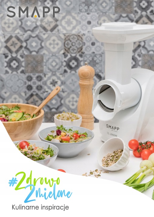 Mikser Ręczny Z Misą SMAPP 451.6 - 580W, Najwyższa Moc