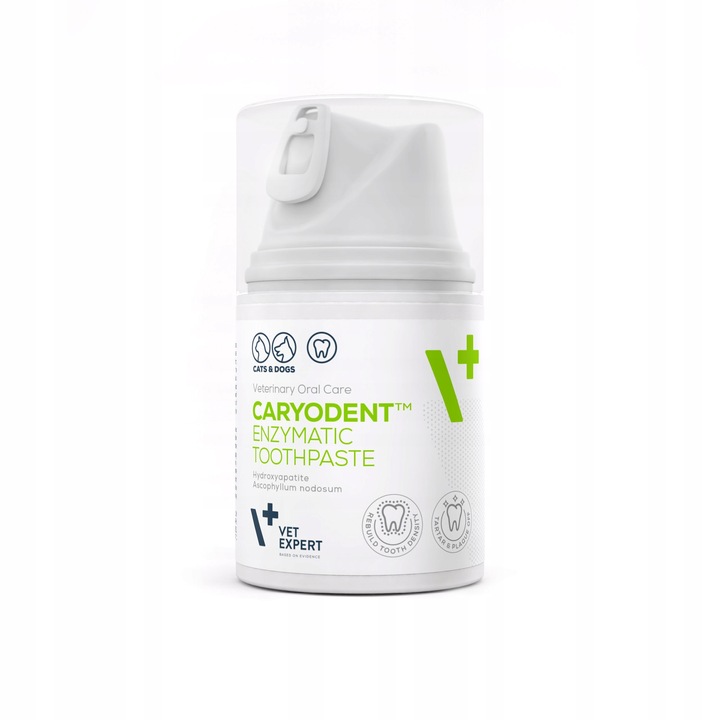 VET EXPERT Caryodent Enzymatyc enzymatyczna pasta do zębów dla psa i kota