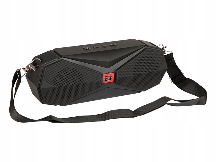 MOCNY GŁOŚNIK BLUETOOTH BOOMBOX BEZPRZEWODOWY RADIO PRZENOŚNY USB SD PASEK