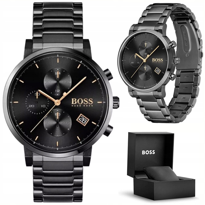 ZEGAREK MĘSKI HUGO BOSS 1513780 - INTEGRITY + BOX NA PREZENT ORYGINALNY