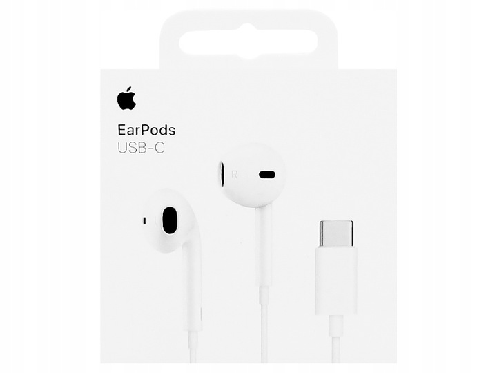 Oryginalne Apple EarPods USB-C Słuchawki Typ-C do iPhone 15 iPad MacBook