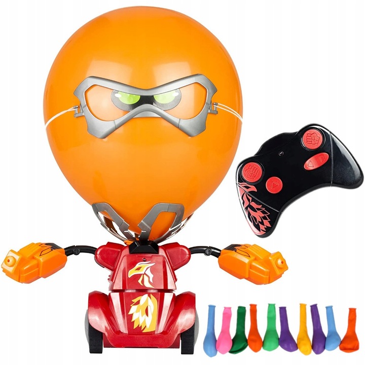 Zdalnie Sterowane Walczące Balony Roboty 2 piloty 20 balonów Walka Robotów