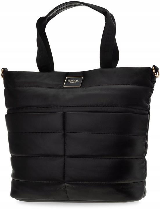 Torba Damska Monnari Klasyczna Torebka Shopper A4 Duża Miękka Na Ramię